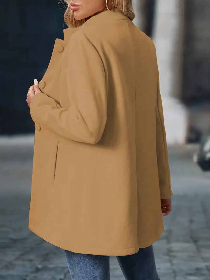 Maria | Elegancki płaszcz z otwartym przodem