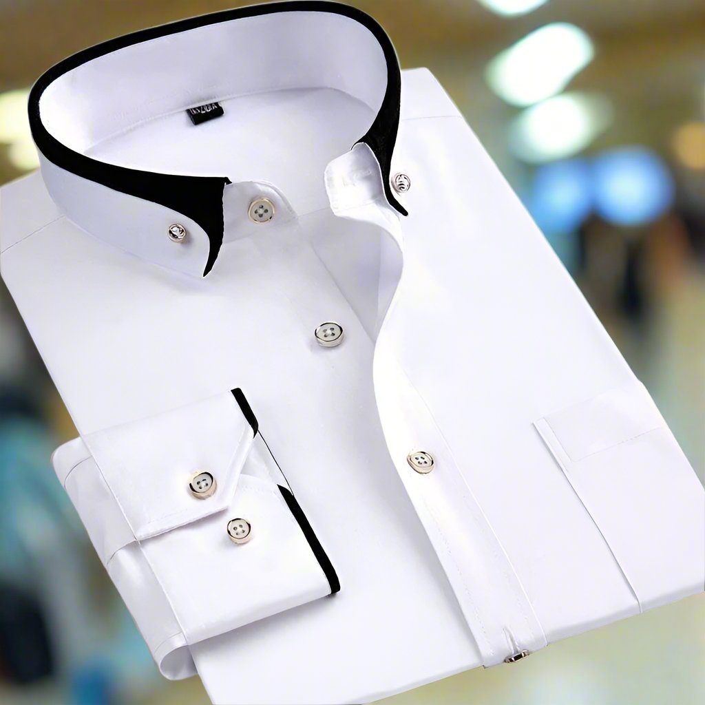 Iver™ | Klasyczna koszula z długim rękawem