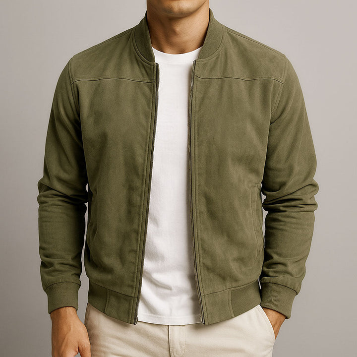 Adam – Zamszowa kurtka bomber premium
