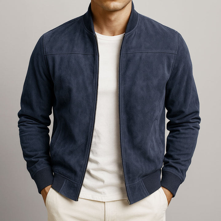 Adam – Zamszowa kurtka bomber premium