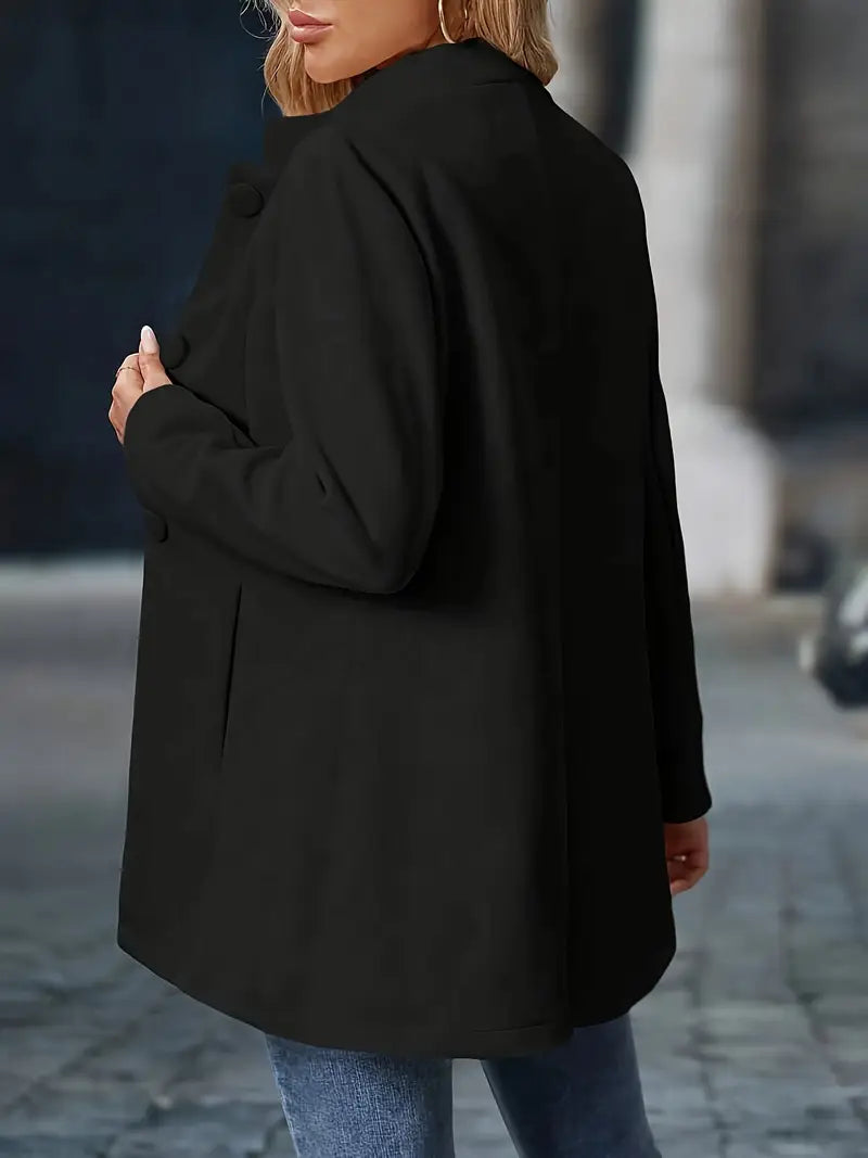 Maria | Elegancki płaszcz z otwartym przodem