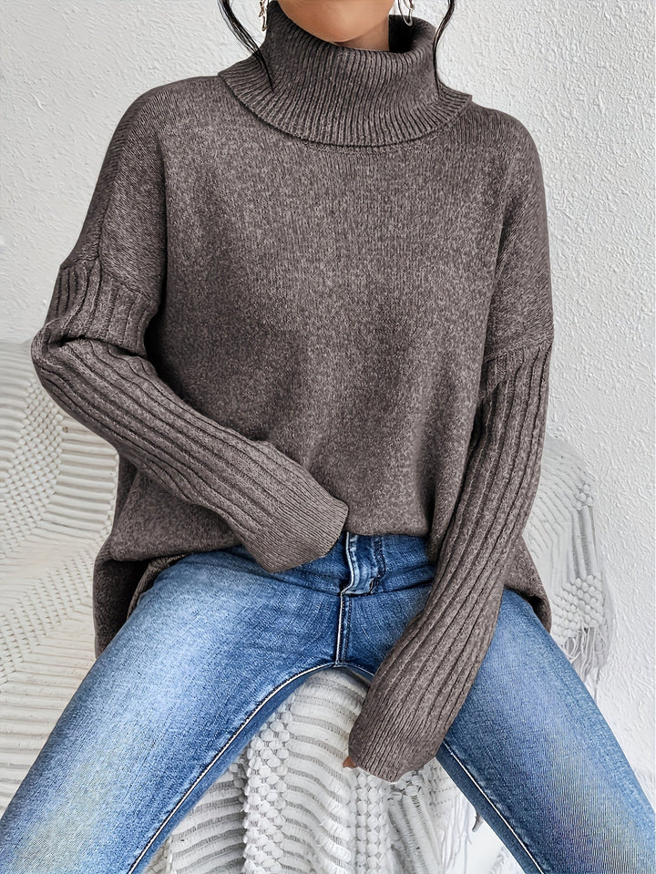 Sweter Tahlia Casual Asymetryczny