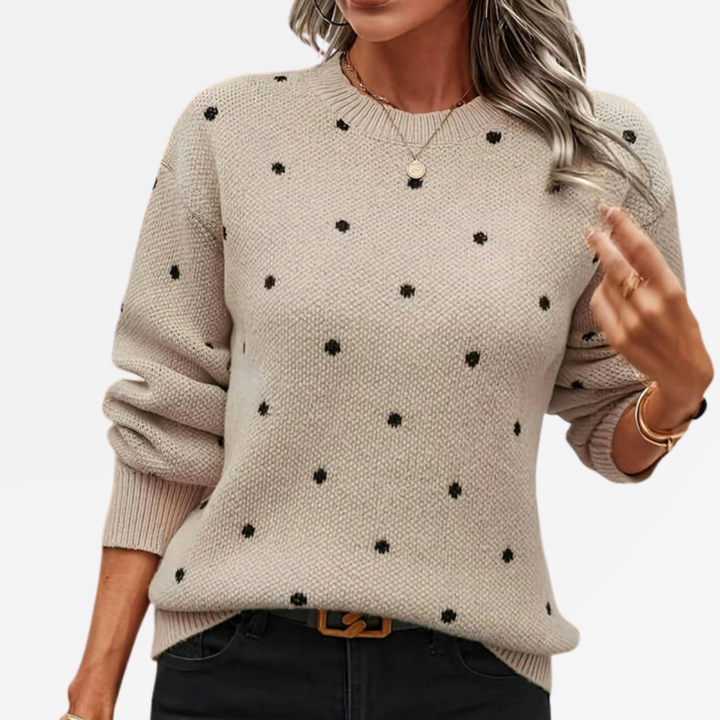 Missy | Zabawny Sweter o Tekstury