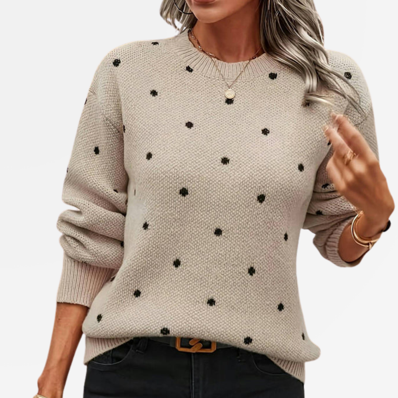 Missy | Zabawny Sweter o Tekstury