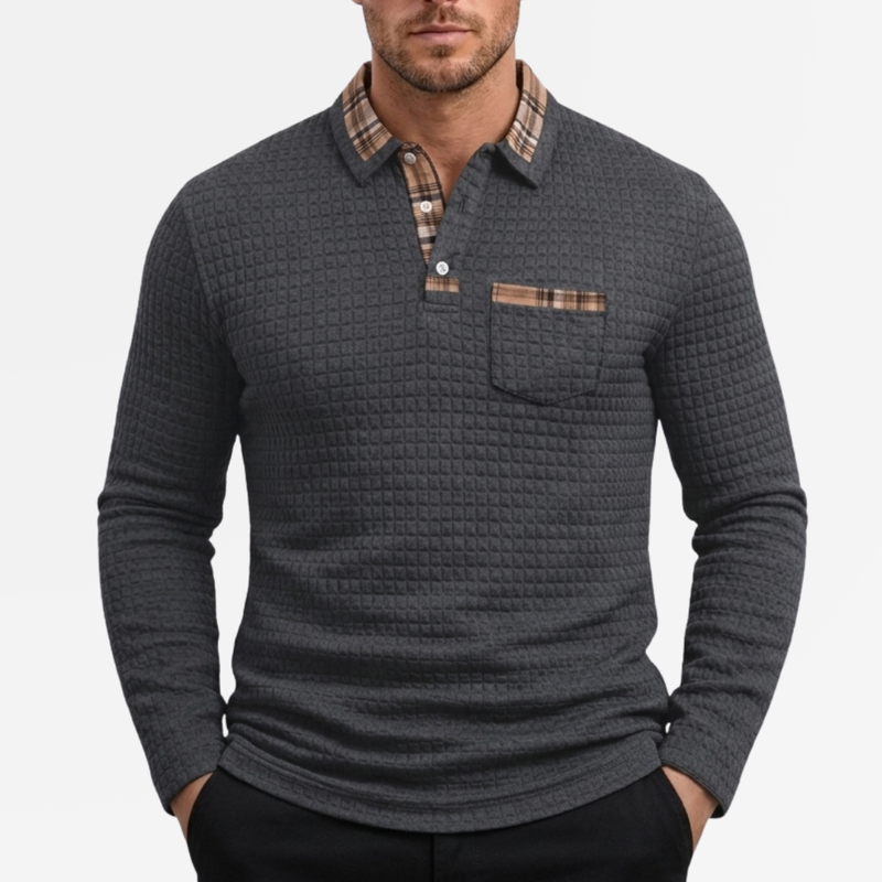 Owen | Koszulka Polo Waffle