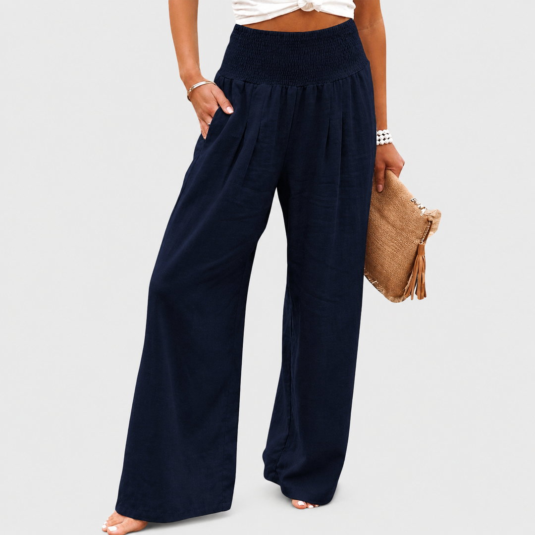 Thearya - Szerokie Spodnie Casual