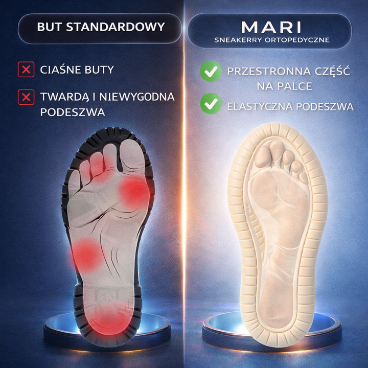 Mari | Wygodne sneakersy ortopedyczne