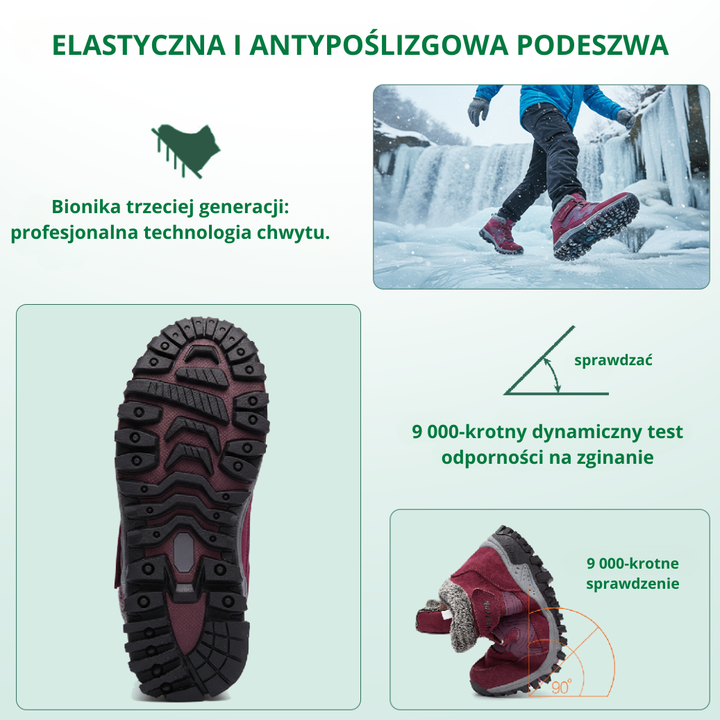 Zia ortopedyczne buty zimowe
