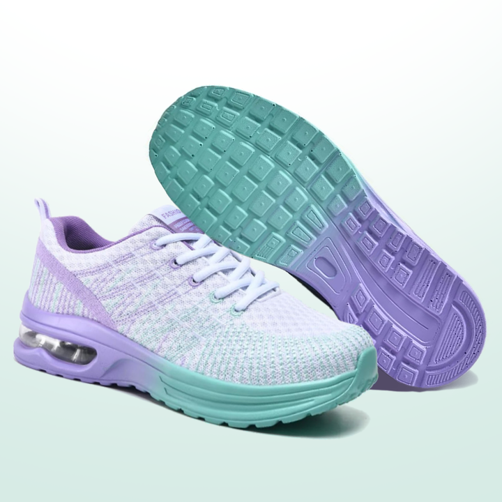 Buty ortopedyczne Hildaschritt - fioletowo-turkusowe