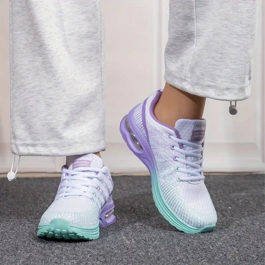 Buty ortopedyczne Hildaschritt - fioletowo-turkusowe