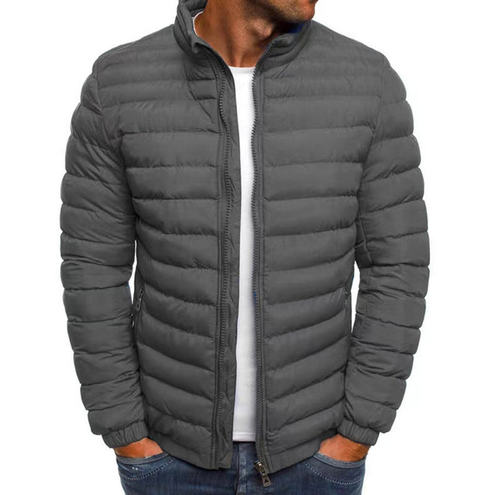 MATEUSZ| KURTKA PUFFER QUILTÉE W STYLU MIEJSKIM DLA MĘŻCZYZN