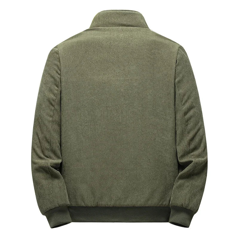 Michael | Cordjacke mit Fleecefutter