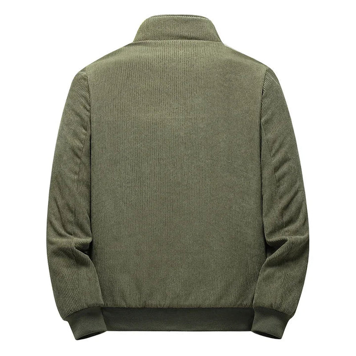Michael | Cordjacke mit Fleecefutter