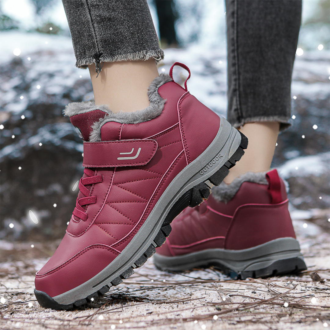 Sila ortopedyczne zimowe buty skórzane