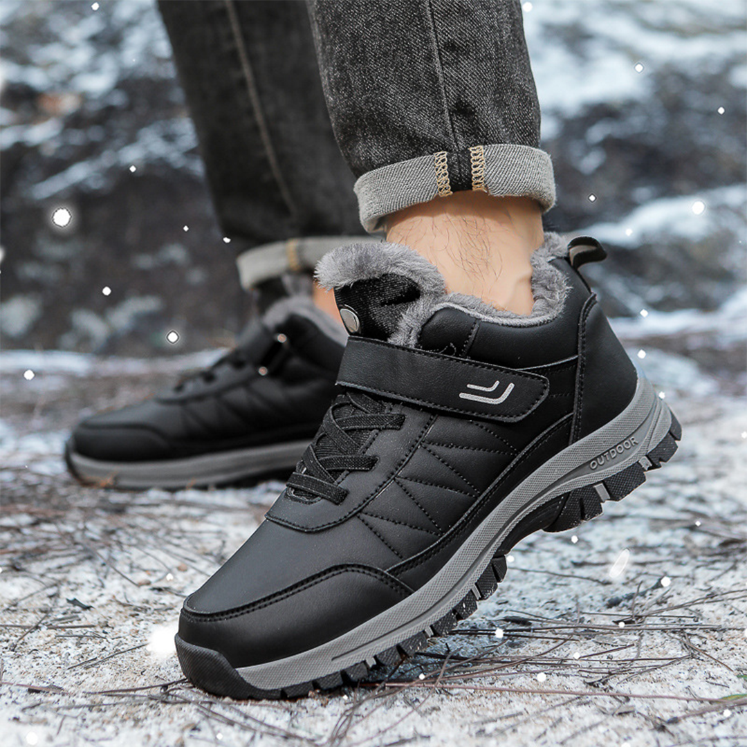 Sila ortopedyczne zimowe buty skórzane