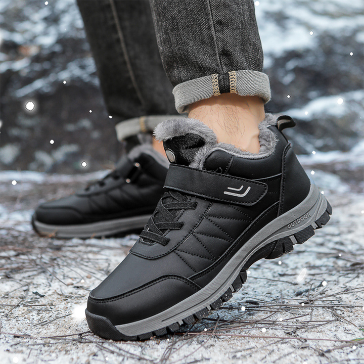 Sila ortopedyczne zimowe buty skórzane