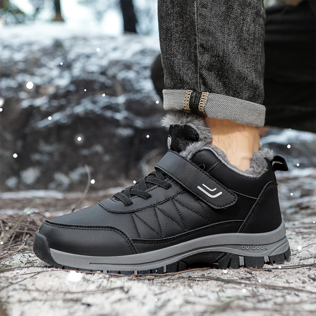Sila ortopedyczne zimowe buty skórzane