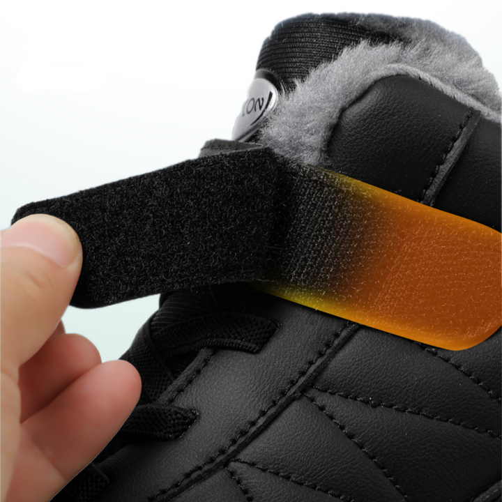 Sila ortopedyczne zimowe buty skórzane