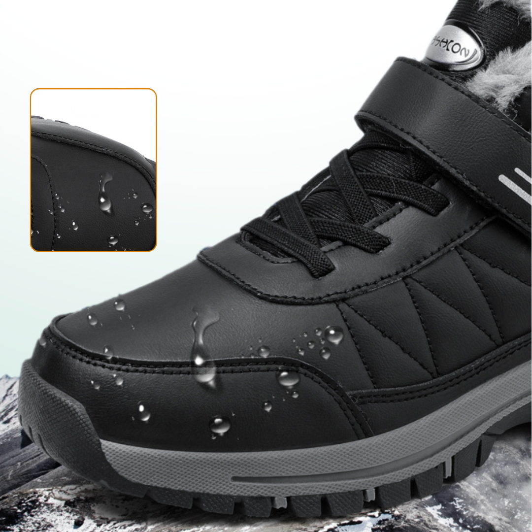 Sila ortopedyczne zimowe buty skórzane