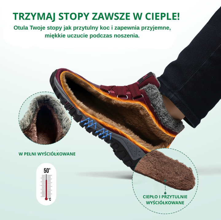 Zia ortopedyczne buty zimowe