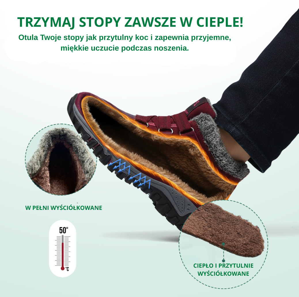 Zia ortopedyczne buty zimowe