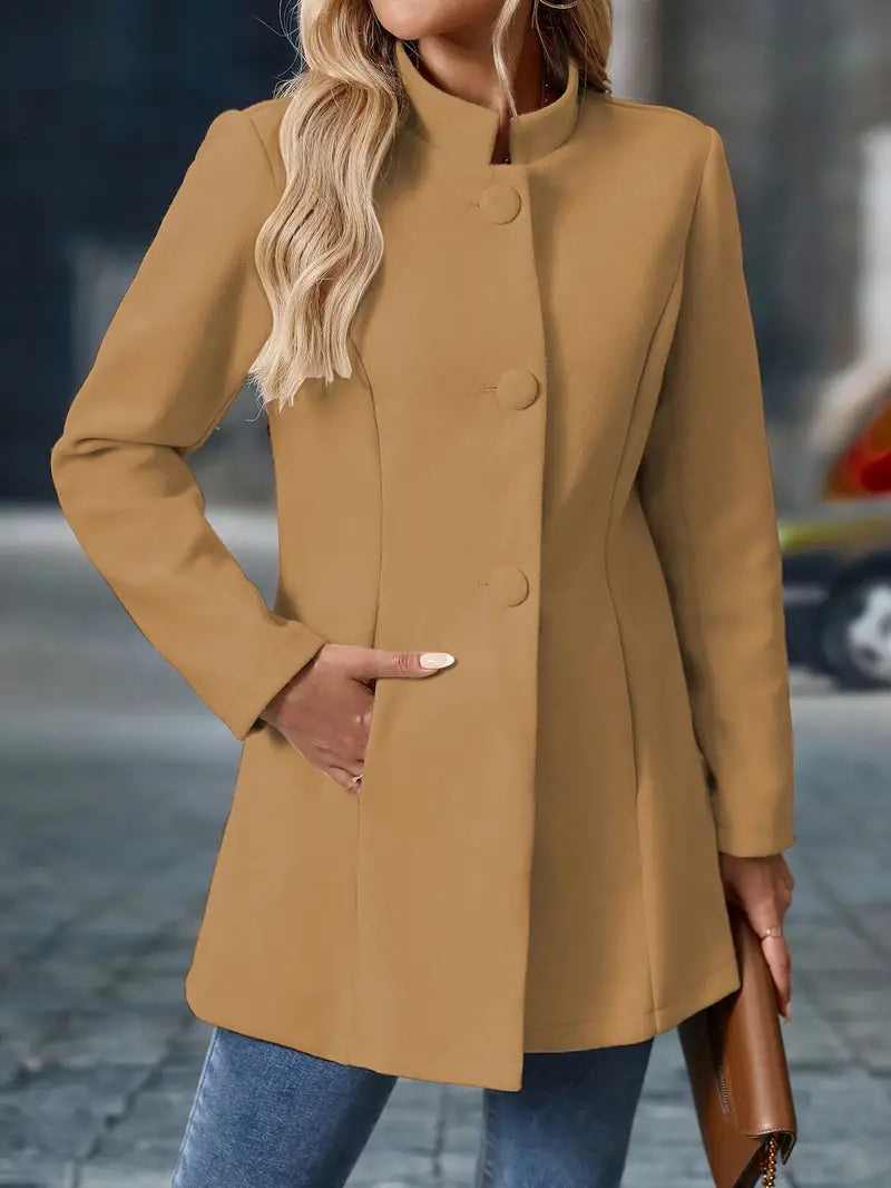Maria | Elegancki płaszcz z otwartym przodem