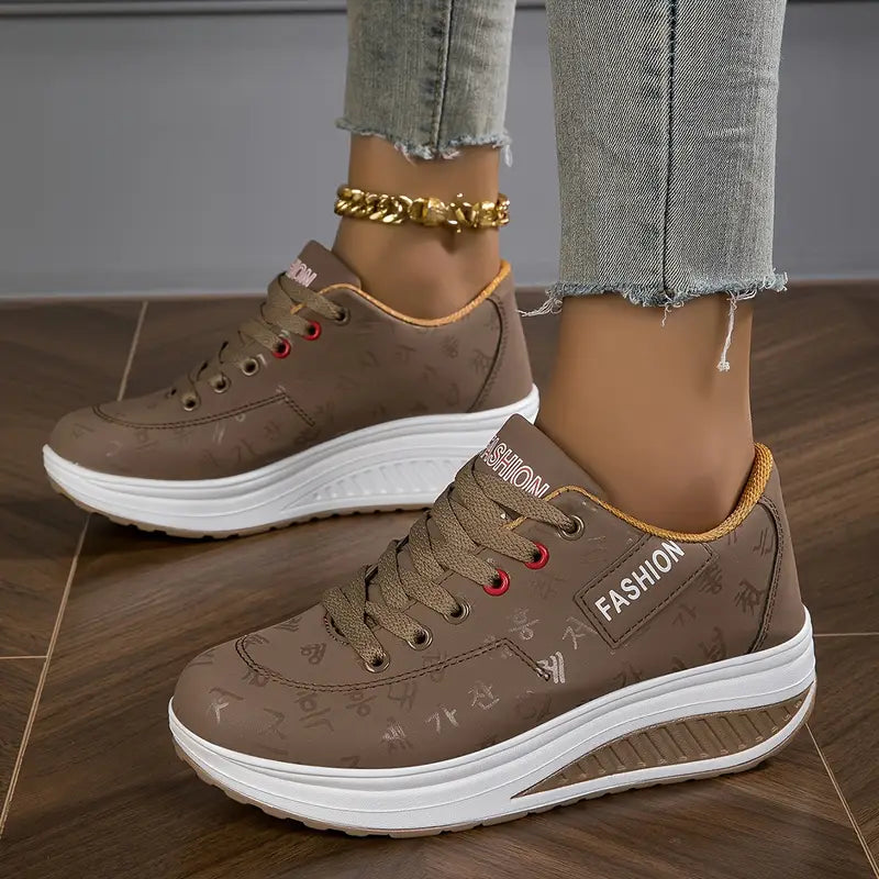 AURORA | Ortopedyczne Sneakersy na Platformie