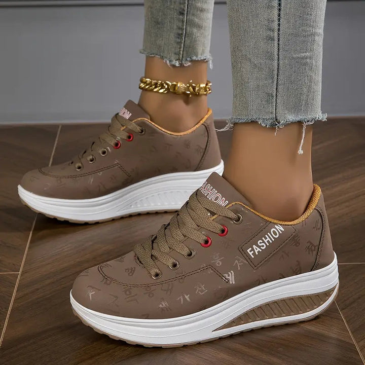 AURORA | Ortopedyczne Sneakersy na Platformie