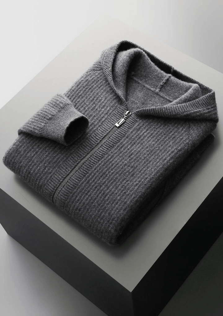 Kaza | Kardigan z wełny merino