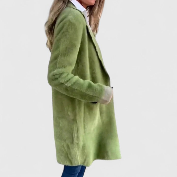 Sofie | Miękki Elegancki Płaszcz