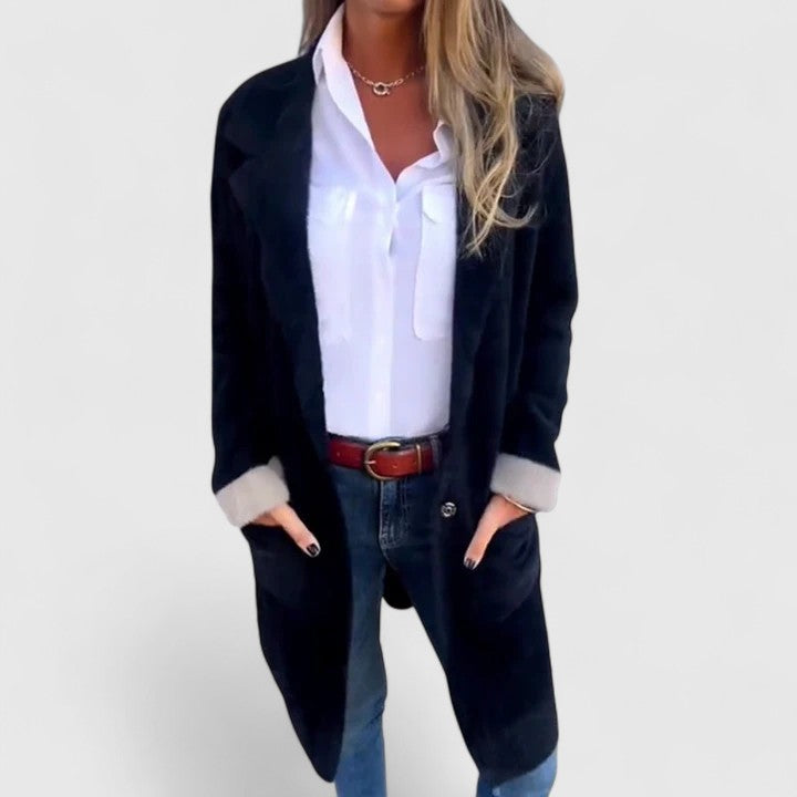 Sofie | Miękki Elegancki Płaszcz