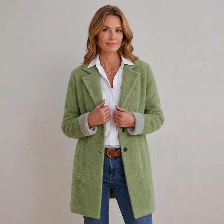 Sofie | Miękki Elegancki Płaszcz